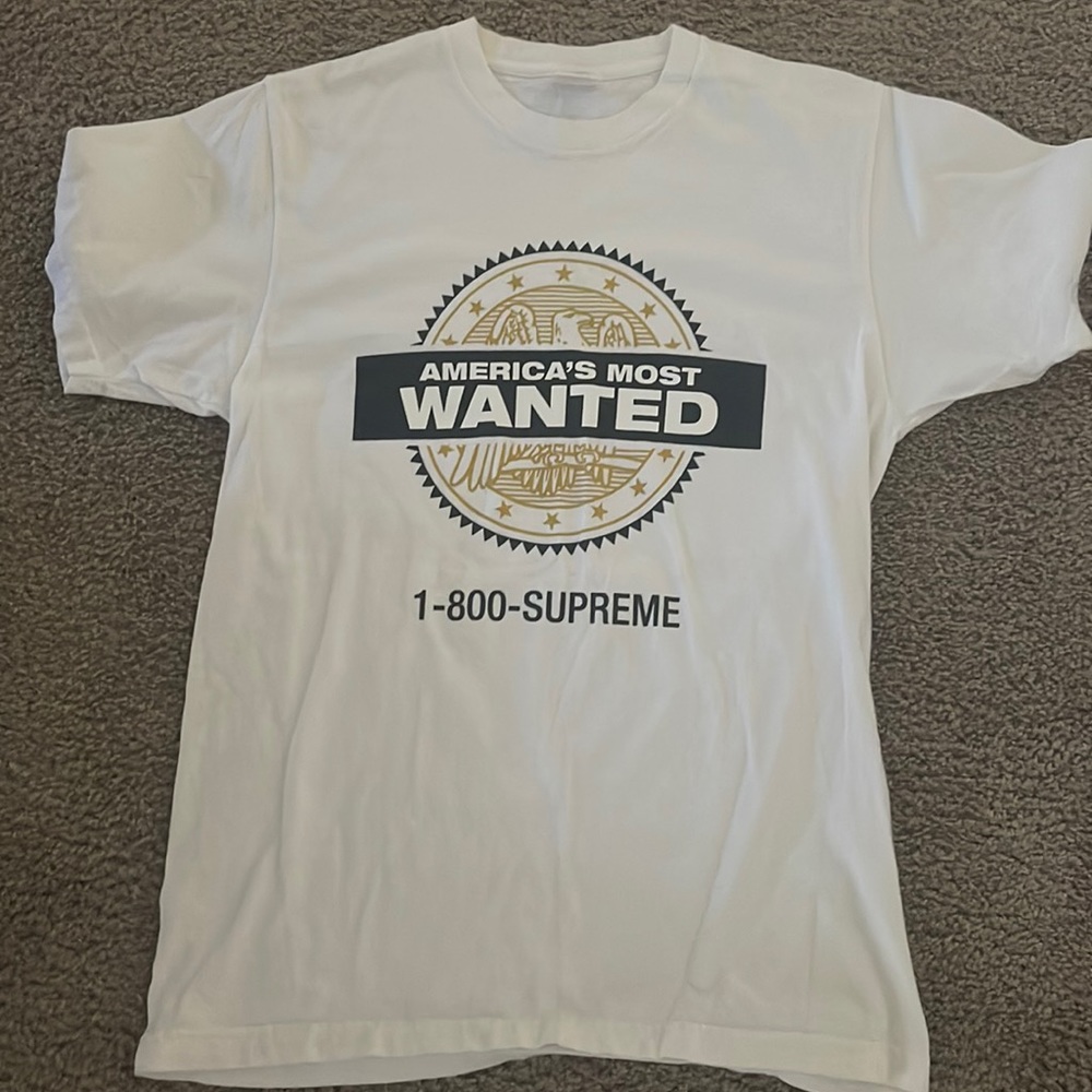 Supreme Tee White M